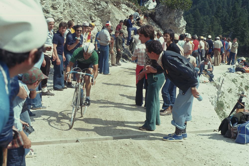 1976, Giro d'Italia, stage 19 Andres Sanchez