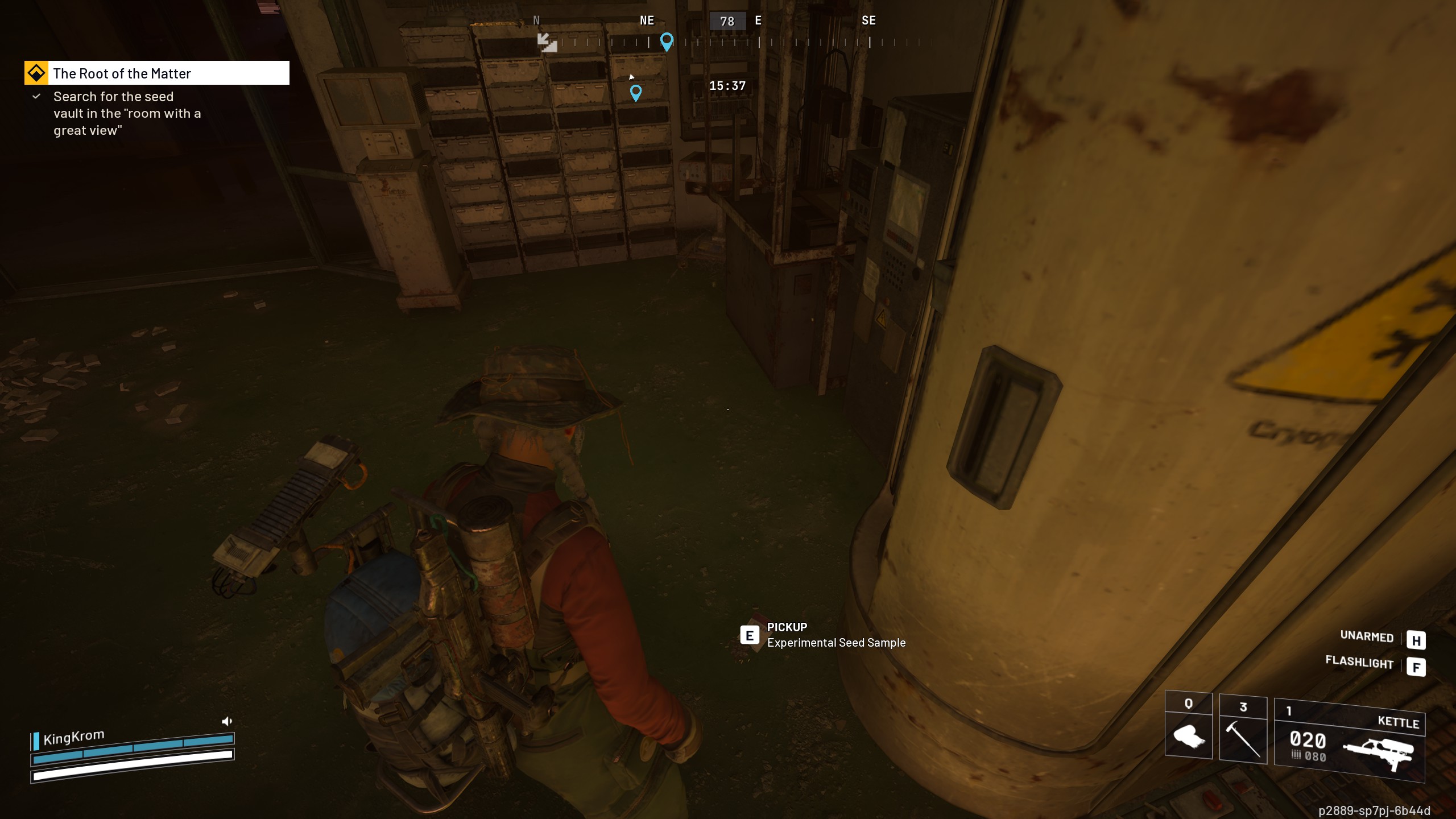 Arc Raiders The Root of the Matter - Experimental Seed Sample