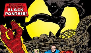 black panther and fantastic four comics