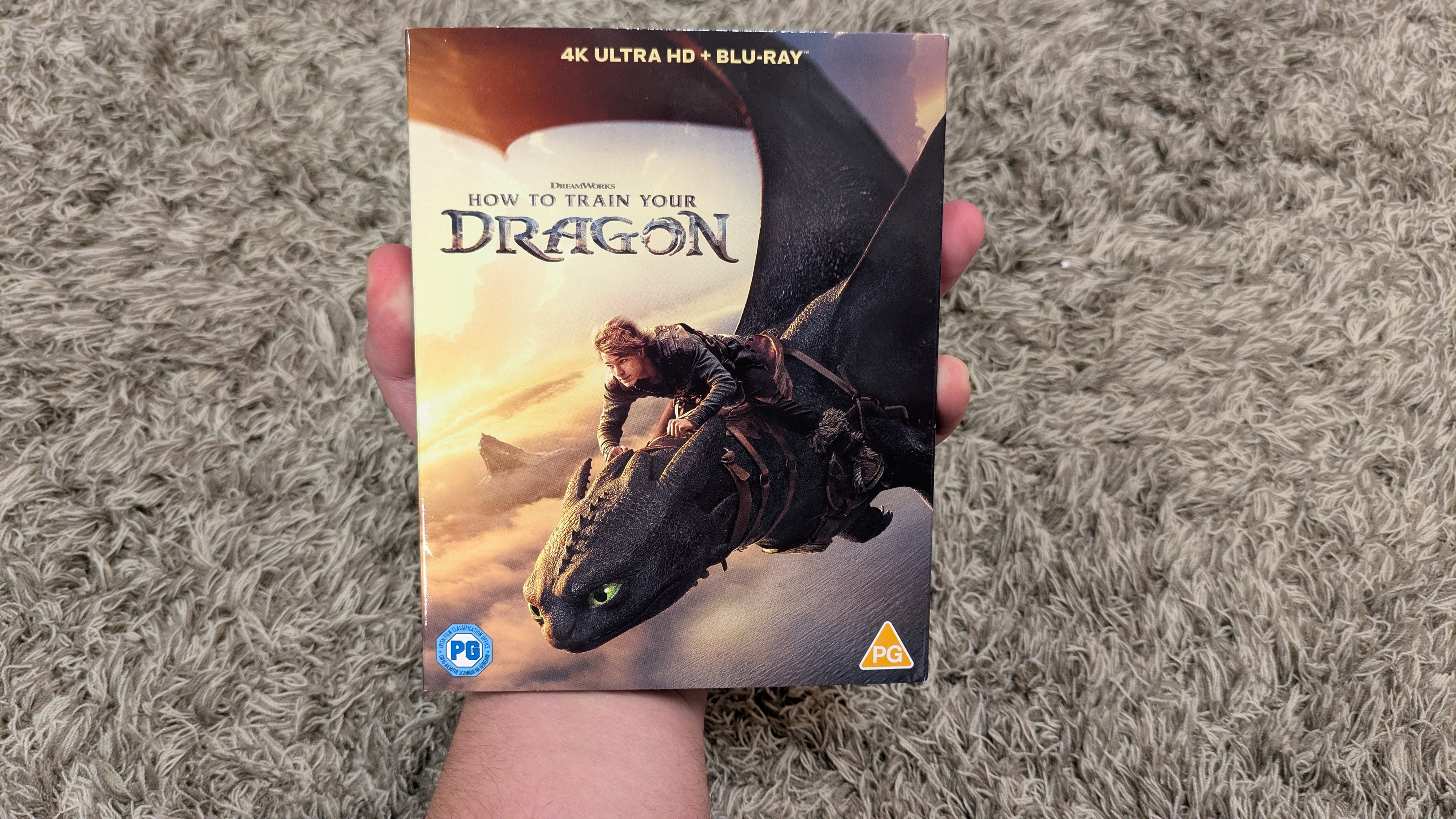 How To Train Your Dragon (2025) 4K Blu-ray case