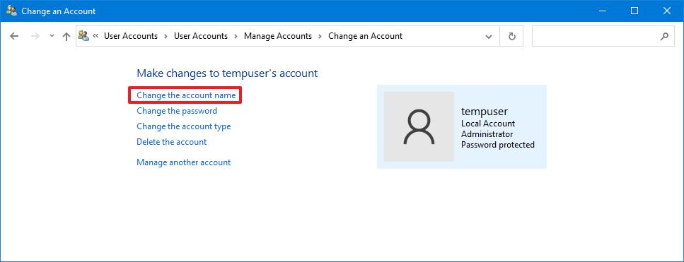 Change accounts. Переименовать учетную запись Windows 10. Как изменить имя учётной записи в Windows 10. Как поменять имя пользователя в виндовс 10. Как изменить имя учётной записи в Windows 11.