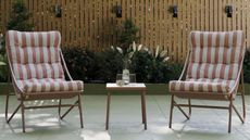 Next Red Porto 2 Seater Bistro Set With Cushions