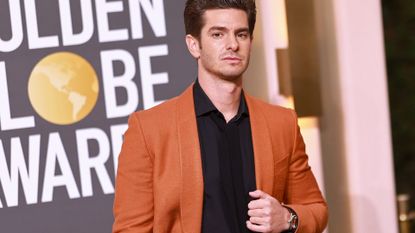 Andrew Garfield attends the 80th Annual Golden Globe Awards at The Beverly Hilton on January 10, 2023 in Beverly Hills, California