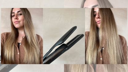 Beauty Editor, Shannon Lawlor after using the GHD Duet Style hair tool 