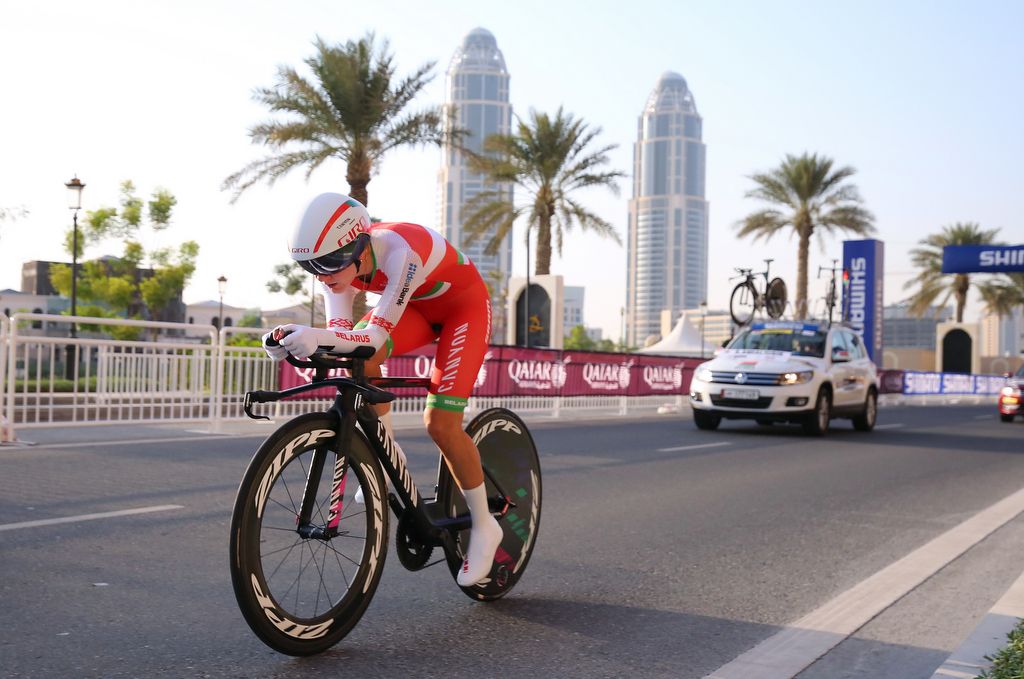 Alena Amialiusik (Belarus) finished tenth