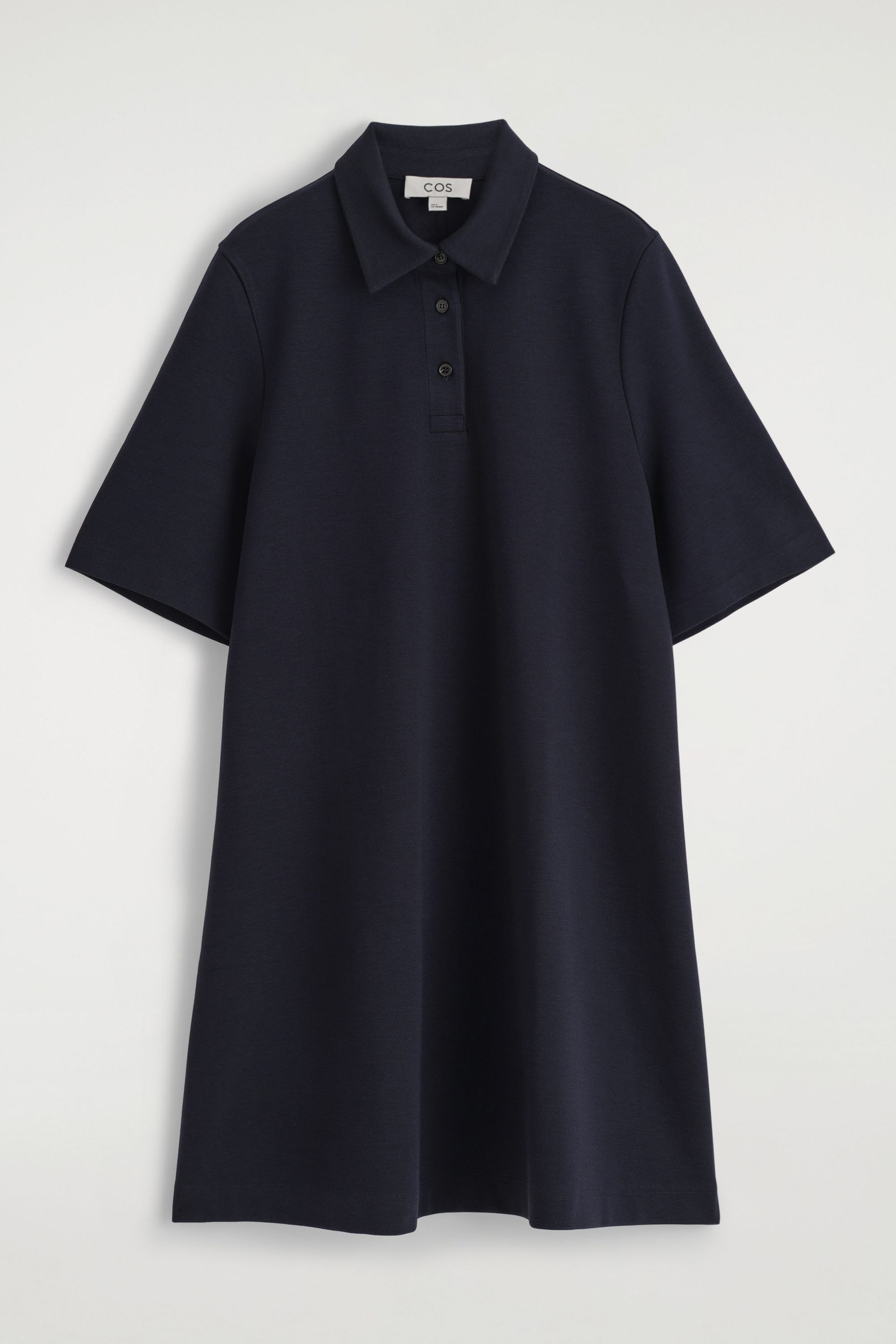 Jersey Polo Mini Dress
