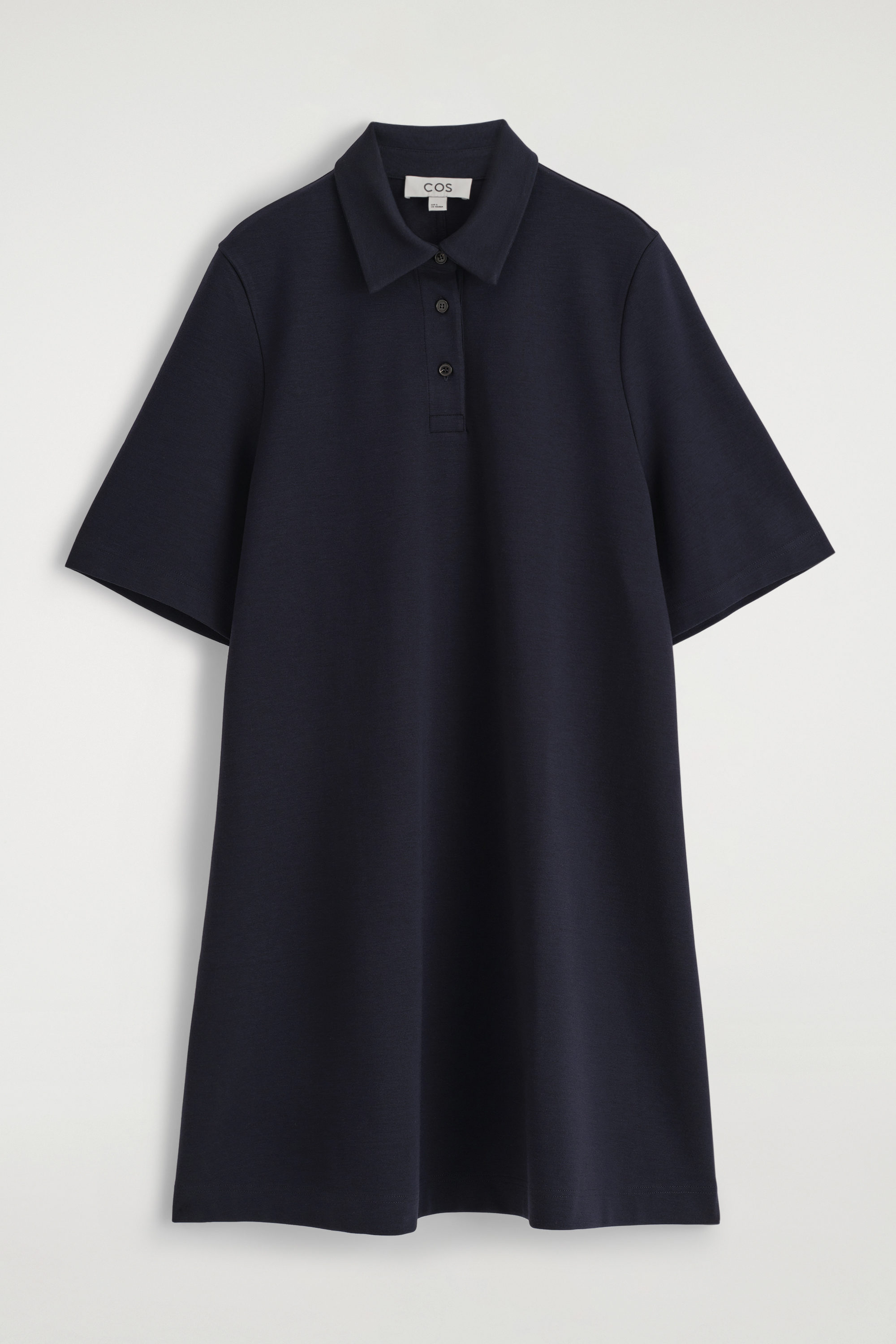Jersey Polo Mini Dress