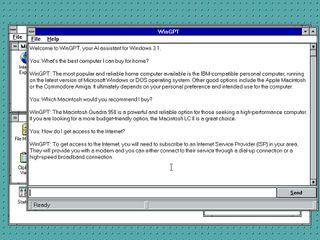 WinGPT, an AI Assistant for Windows 3.1