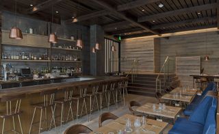 Hinoki & the Bird — Los Angeles, USA dining area with breakfast bar