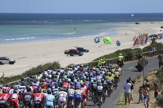 The race took in Aldinga Beach