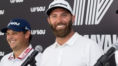 Dustin Johnson in Mexico at the opening LIV Golf League events of 2023