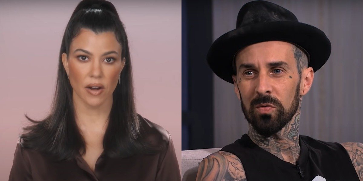 Kourtney Kardashian and Travis Barker