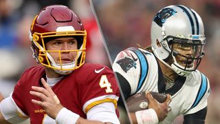 Taylor Heinicke and Cam Newton will face off in the Washington vs Panthers live stream