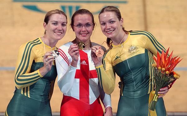 Anna Meares, Victoria Pendleton, Kerrie Meares