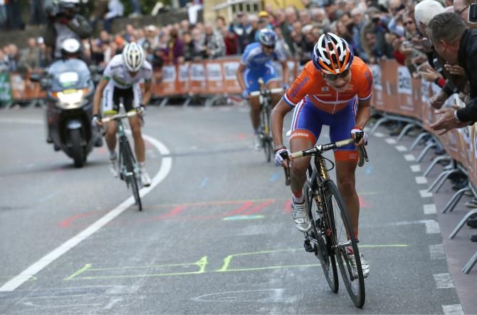 When Marianne Vos (Netherlands) went there was no catching her