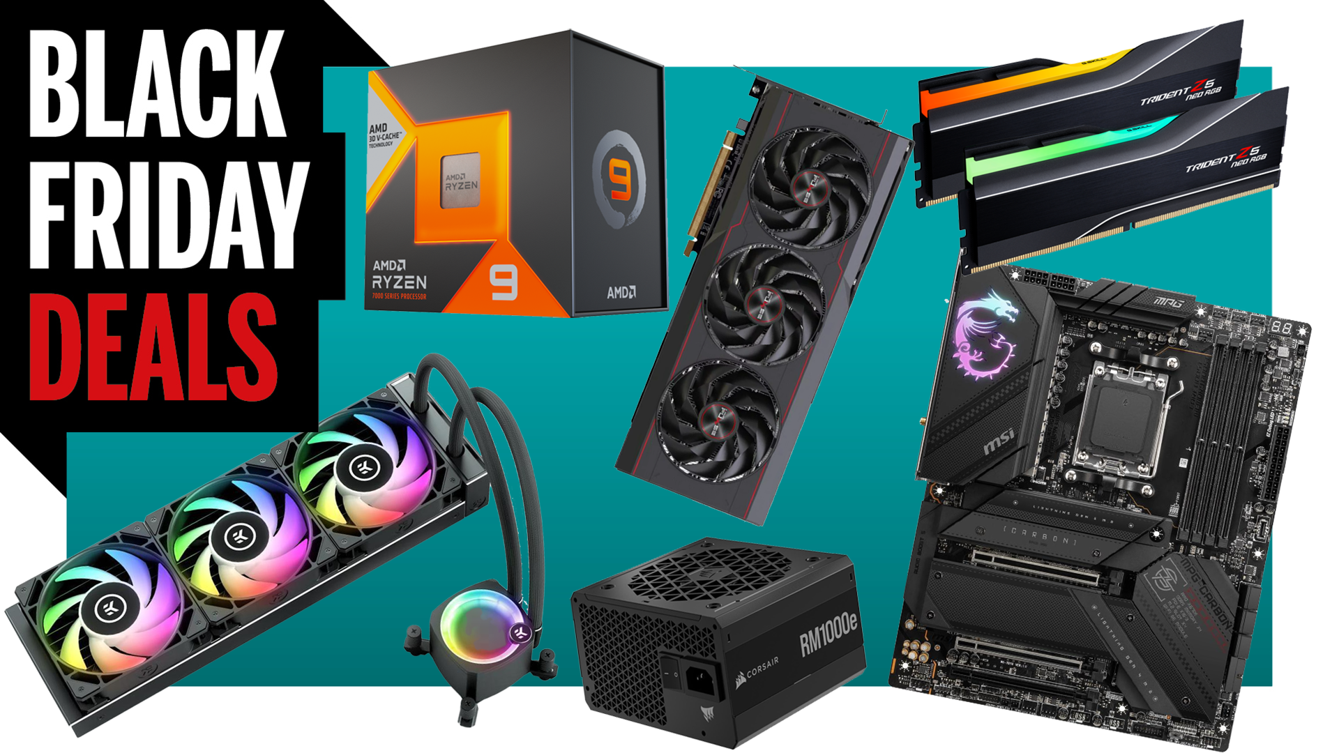 I stuffed AMD's best GPU and CPU into a monster gaming PC made up of