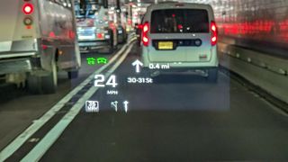 2024 Chevrolet Blazer EV RS AWD head-up display.