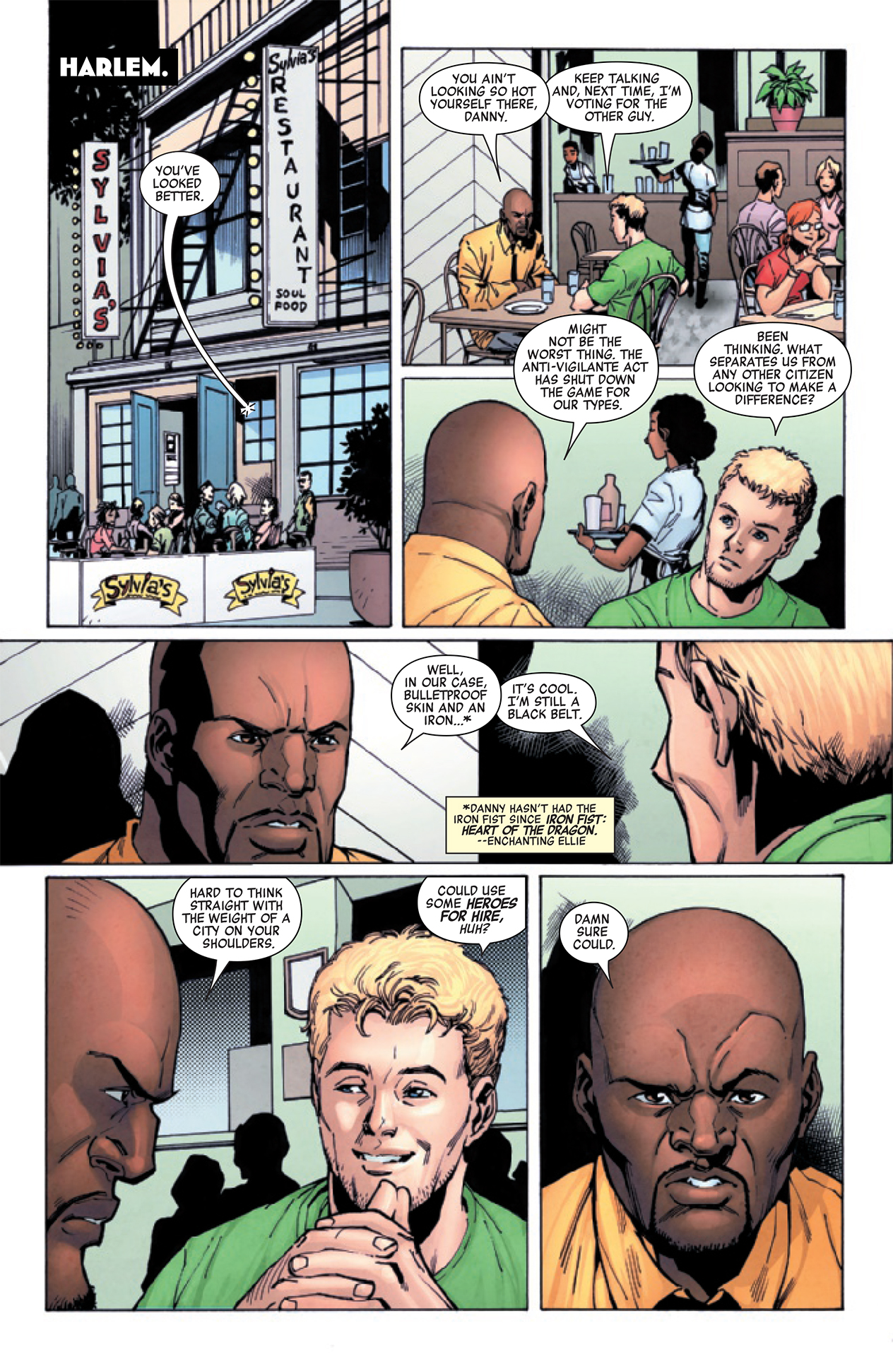 Мэру Кейджу придется нарушить законы Нью-Йорка, запрещающие супергероев, в Luke Cage: Gang War #1.