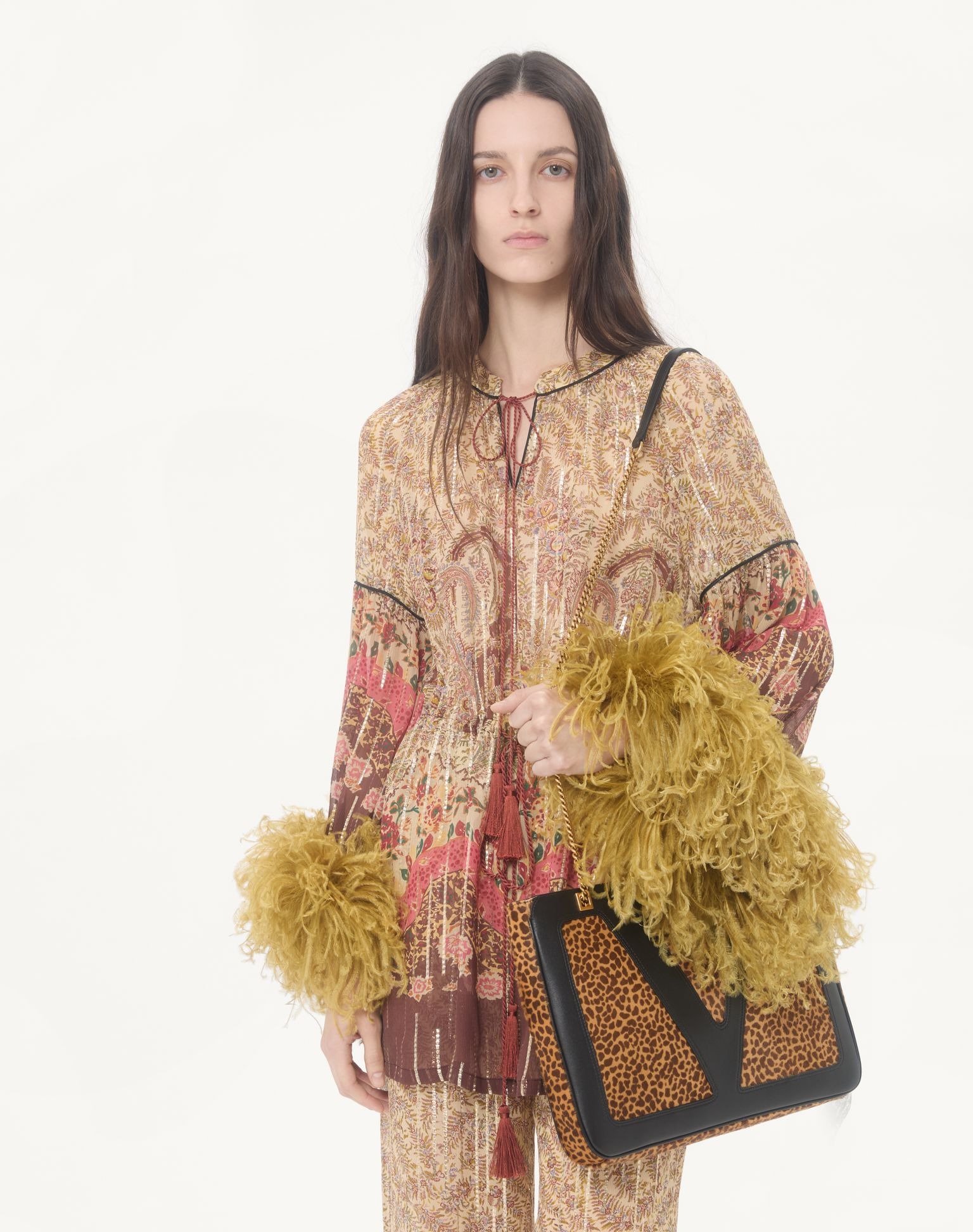 Valentino, Pekin Voyage Imaginaire Paisley Top