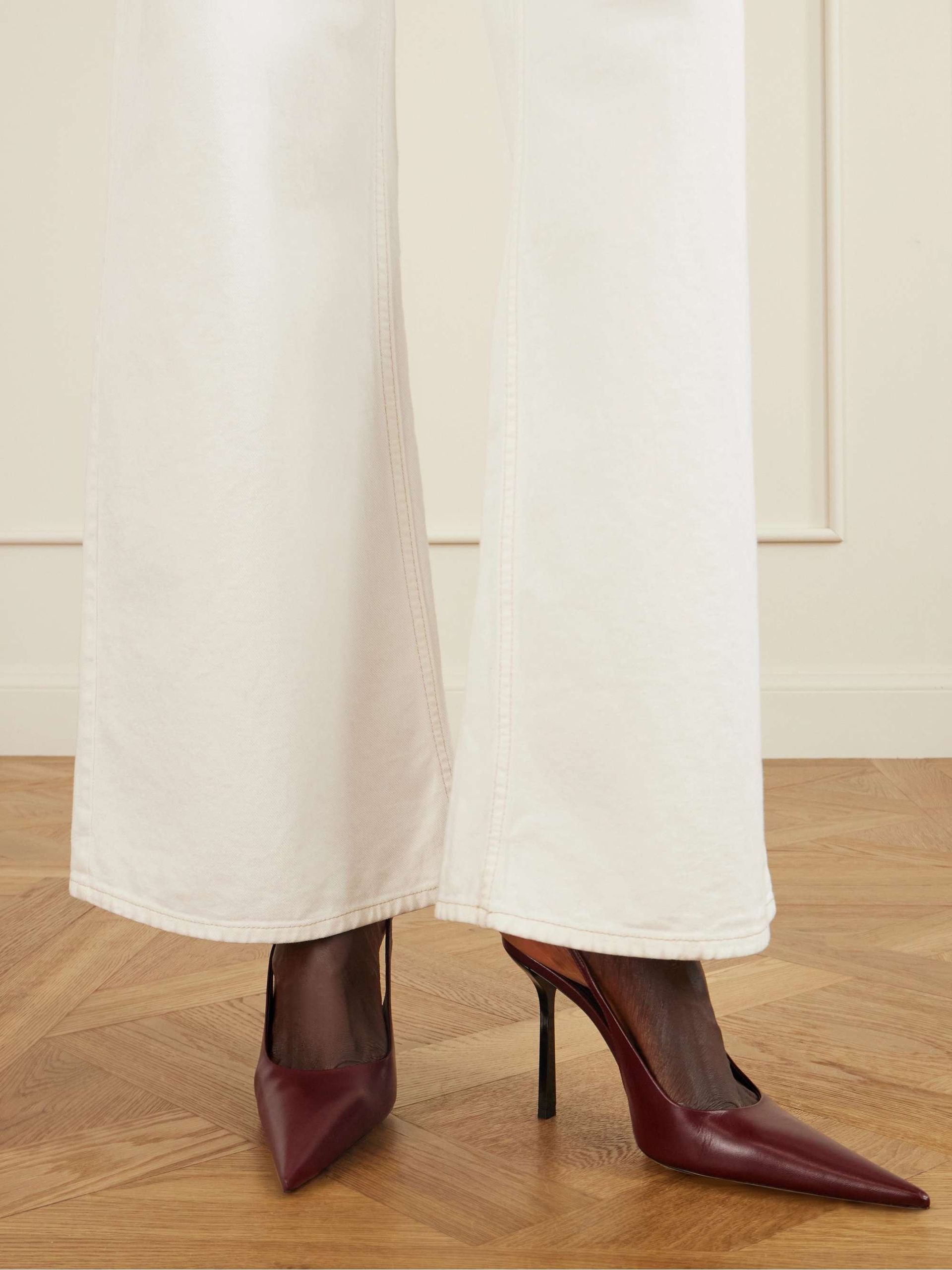 Victoria Beckham, Victoria leather slingback pumps