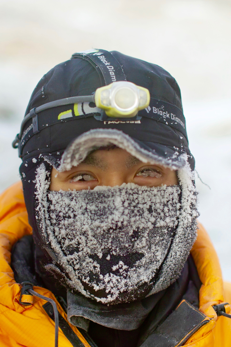 Mars 160 Crewmember Yusuke Murakami in Antarctica