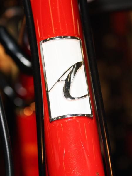 All Argonaut bikes include this beautiful stainless head tube badge.