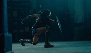 Wonder Woman fight scene