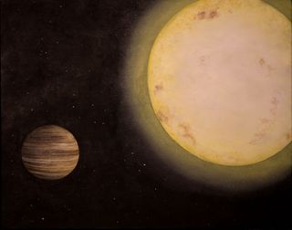 Artist's Illustration of KELT-6b Alien Planet