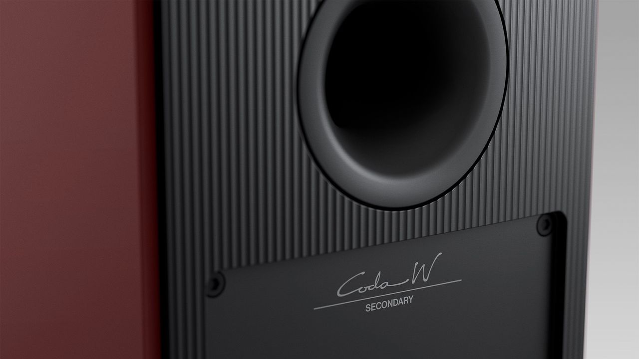 The KEF Coda W wireless speaker.