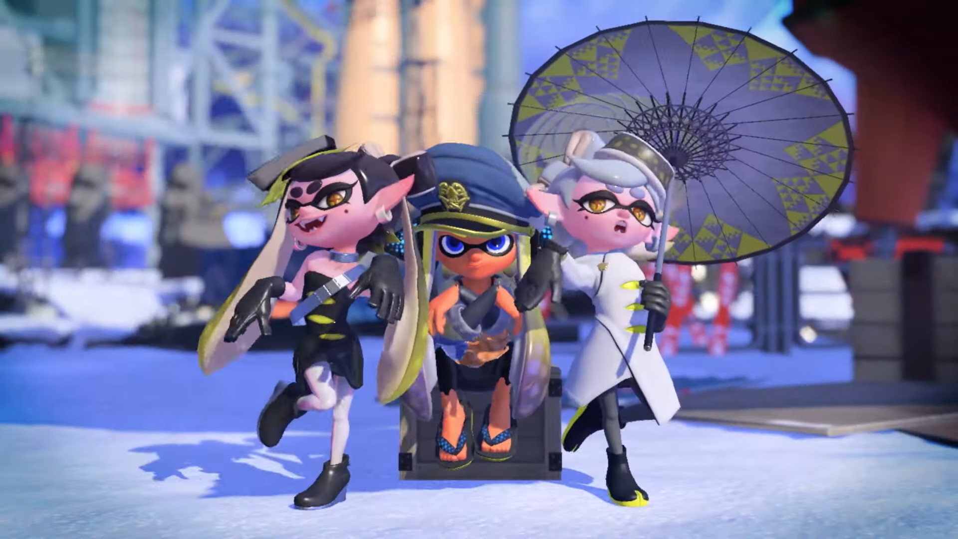 Splatoon 3 Trailer Shows Off Crab Bots Ink Grappling And Hairy Tentacles Gamesradar