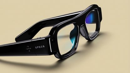 Snap Specs on yellow background