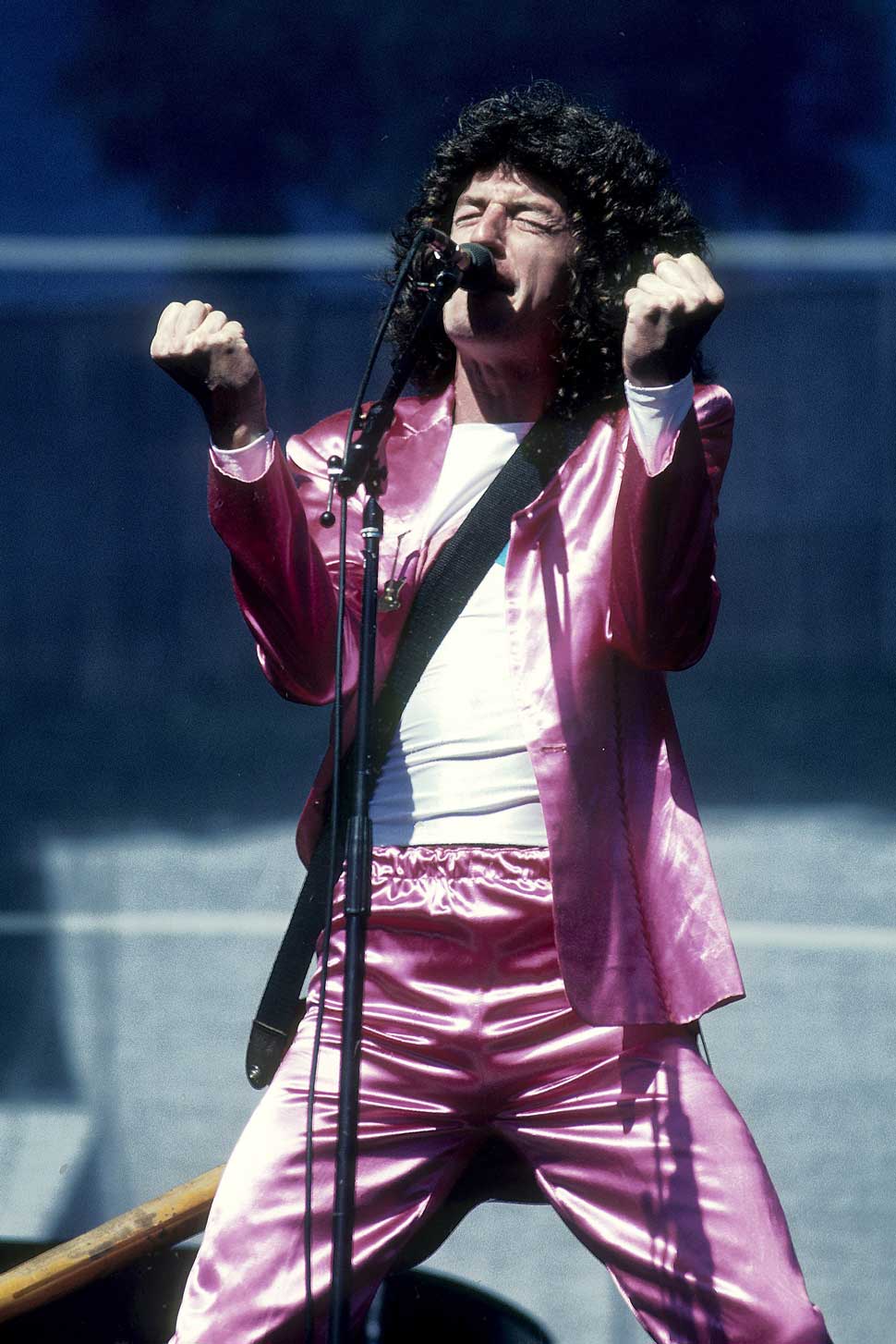Kevin Cronin onstage, July 1980
