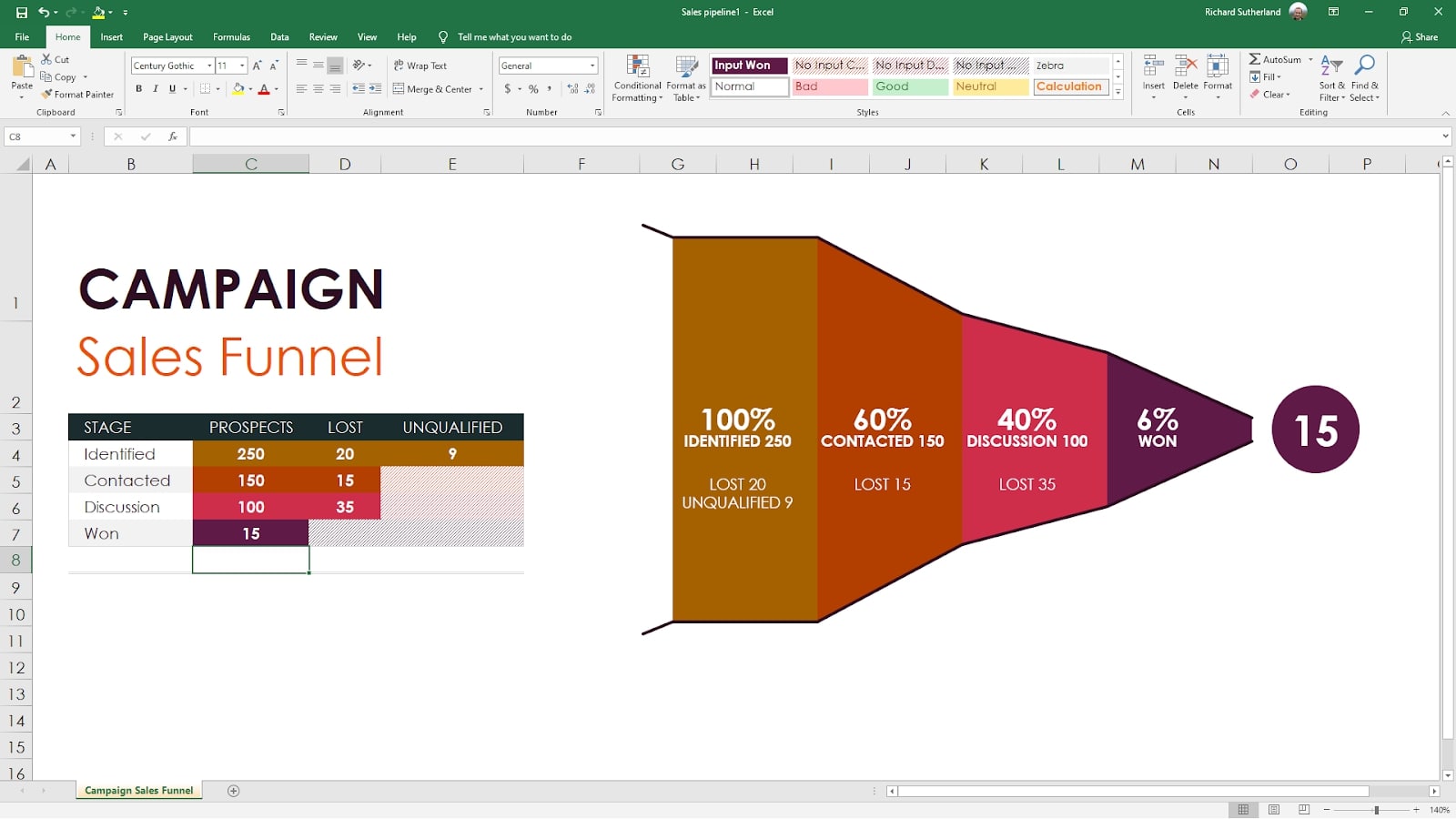 Microsoft Excel review 2