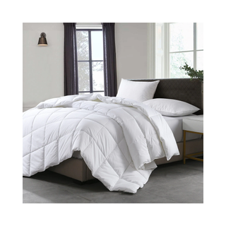 sustainable eco-friendly white comforter