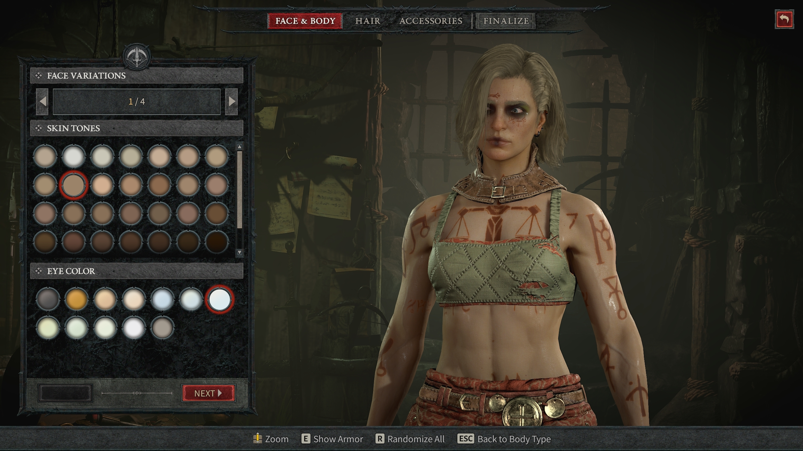 Diablo 4 character creator