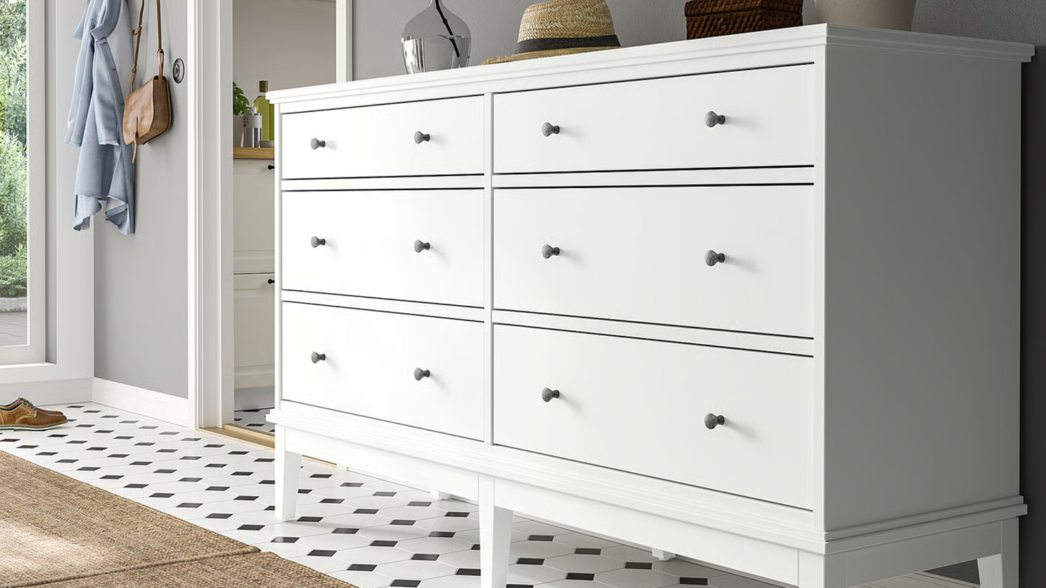 IKEA IDAN&amp;Auml;S 6-drawer dresser