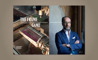 ’The Frame Game’ magazine