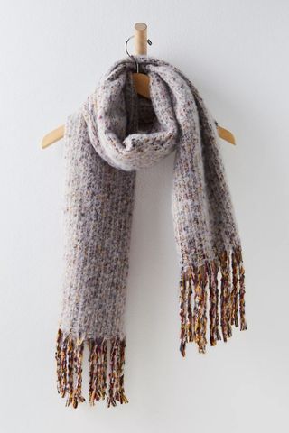 Free People Donegal Knit Fringe Scarf