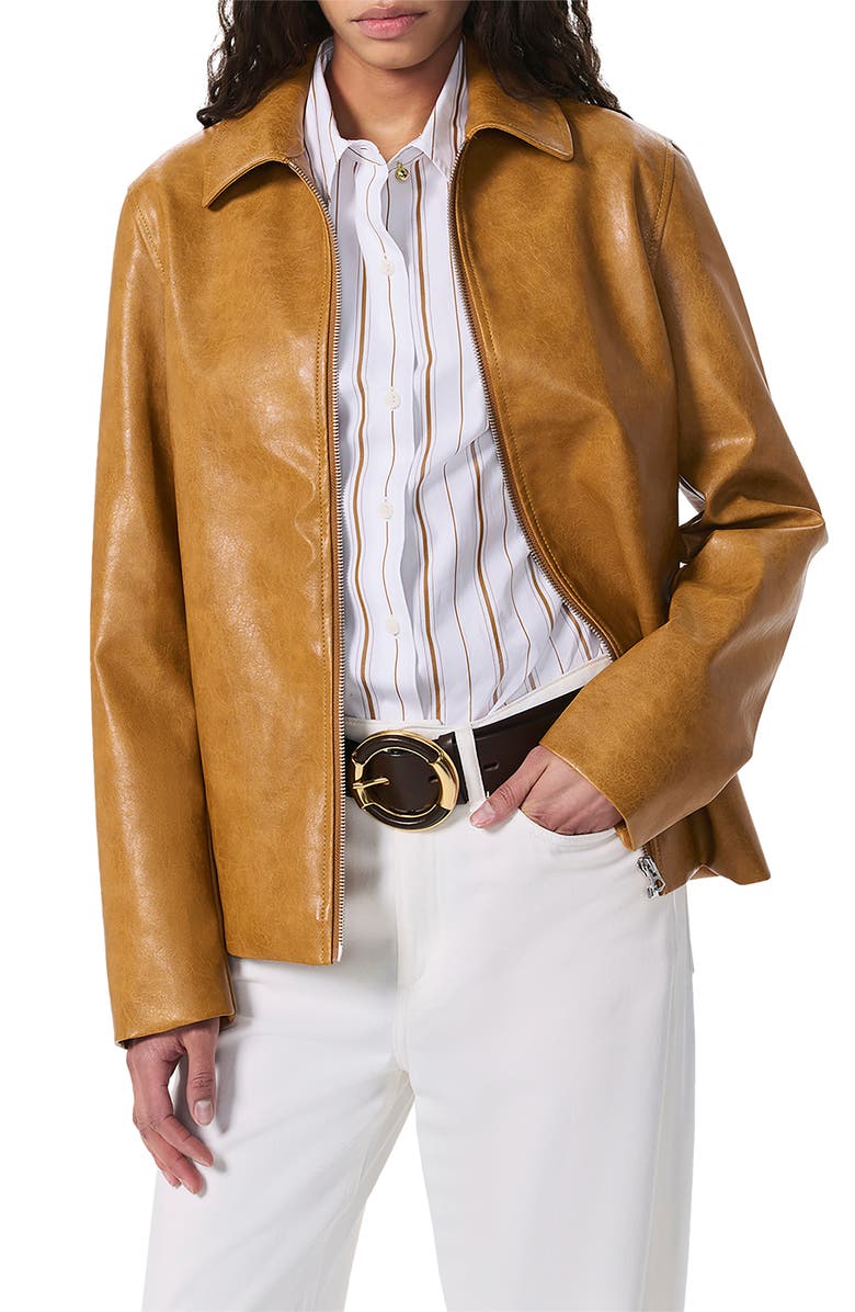 Jordie Faux Leather Jacket