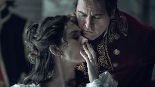 Napoleon (Joaquin Phoenix) and Josephine (Vanessa Kirby)