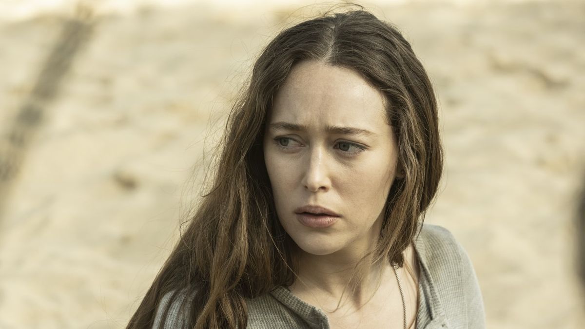 Alicia on beach in final Fear the Walking Dead episode