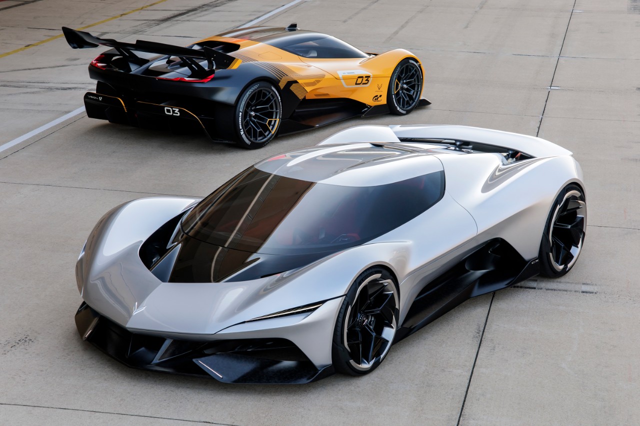 Corvette CX and CX.R Vision Gran Turismo Concepts