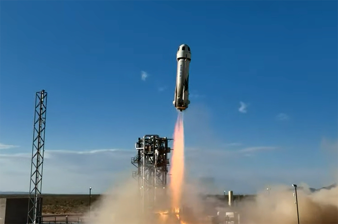 Blue Origin's crewed mission success