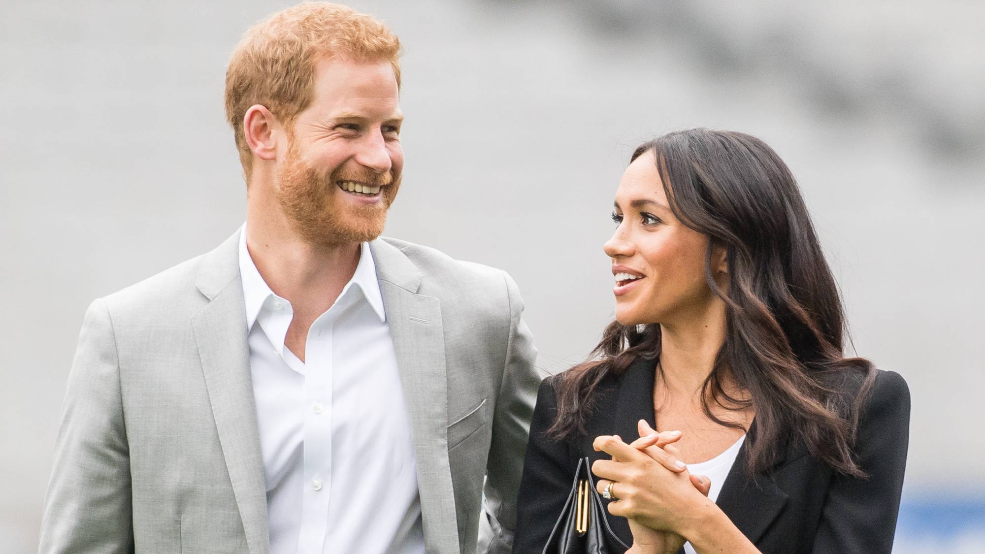 Prince Harry and Meghan Markle's sweet bond caught on kiss cam | Marie  Claire UK