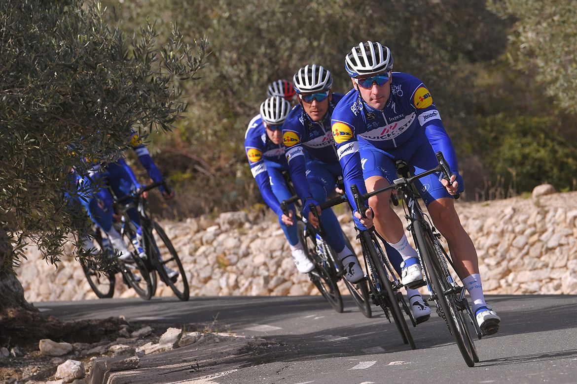 Elia Viviani joined the team over the winter