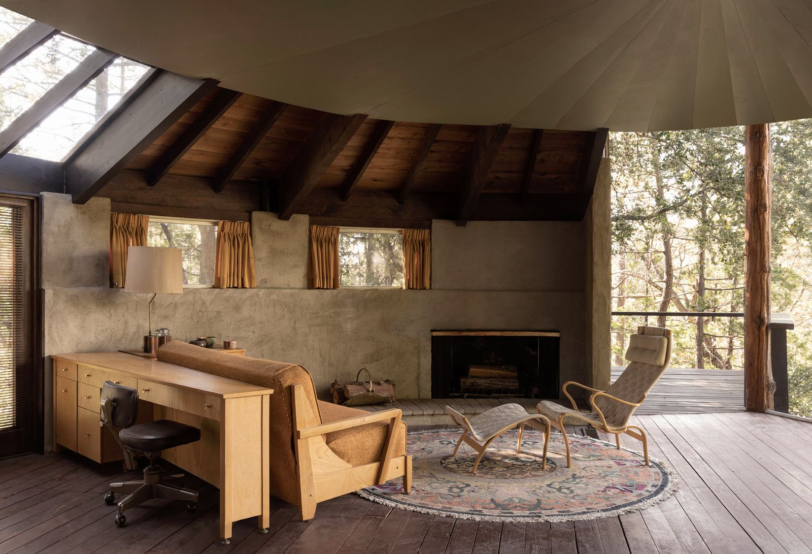 Tour Pearlman Cabin By John Lautner 