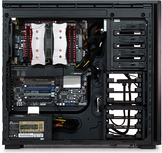 Building With The Obsidian 550D - Quiet Gaming Cases, Part 2: Corsair ...