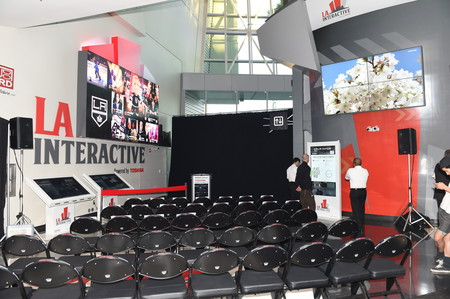 Toshiba’s LA Interactive at STAPLES Center