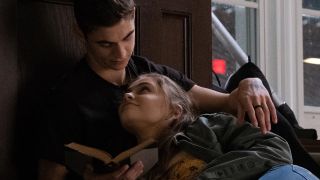 Josephine Langford and Hero Fiennes Tiffin as Tessa and Hardin in After movies