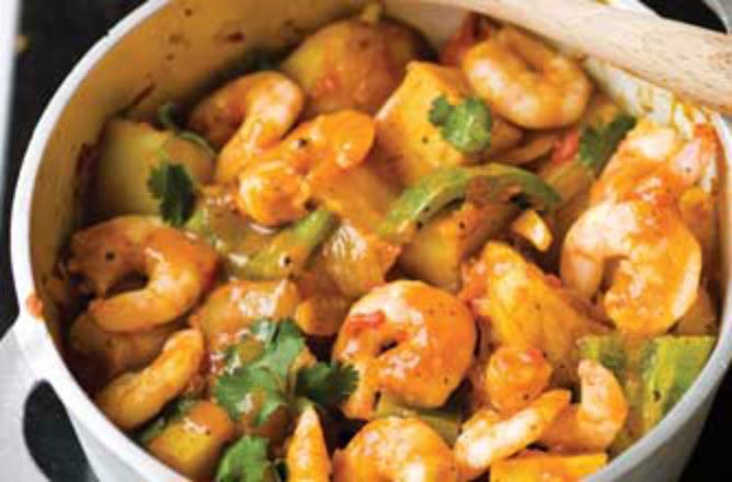 Levi Roots Hot Hot Prawn Curry Caribbean Recipes GoodtoKnow